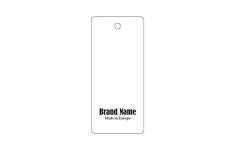 Hang tag Model HT-M116 Hanglabels Model HT-M116