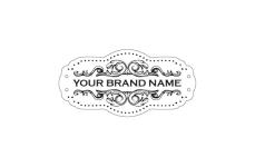 Kunstleren labels Model EP-M105