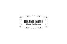 Kunstleren labels Model EP-M114