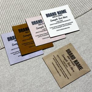 Kunstleren labels - EP-M137