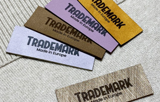Kunstleren labels Kunstleren labels