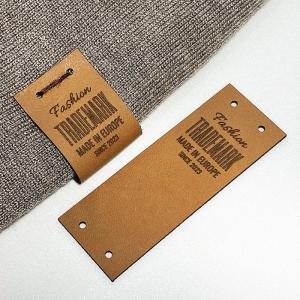 Lederen labels van echt leer - EP-M19