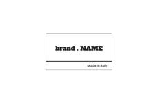 Lederen labels van echt leer Model EP-M22