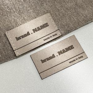Lederen labels van echt leer - EP-M22