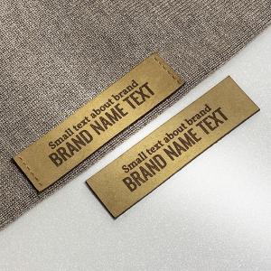 Lederen labels van echt leer - EP-M35