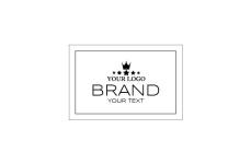 Lederen labels van echt leer Model EP-M36