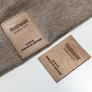 Lederen labels van echt leer - EP-M39