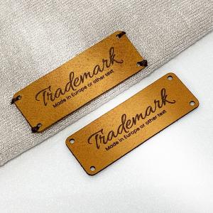 Lederen labels van echt leer - EP-M43