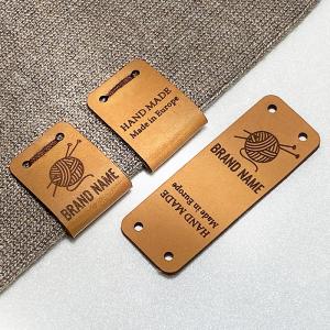 Lederen labels van echt leer - EP-M59