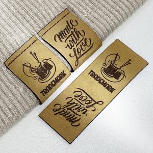 Lederen labels van echt leer - EP-M60