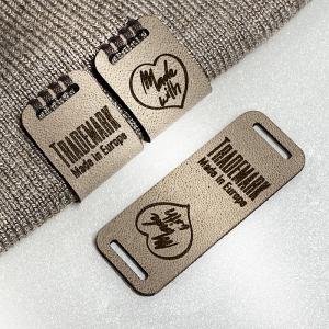 Lederen labels van echt leer - EP-M65