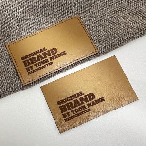 Lederen labels van echt leer - EP-M68