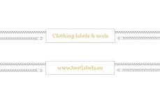 Kledingstuk zegel tags Model ST-M203