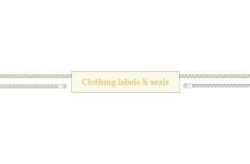 Kledingstuk zegel tags Model ST-M209