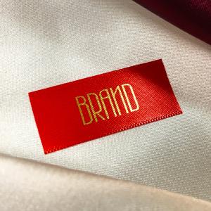 Bedrukte stoffen labels - TL-M11