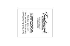 Wasverzorging Etiketten Model TC-M334