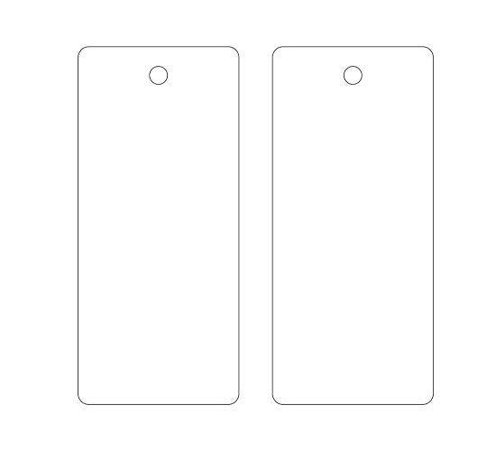 Hang tag Model HT-M117