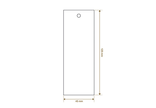 Hang tag Vogue Style Model HT-M118
