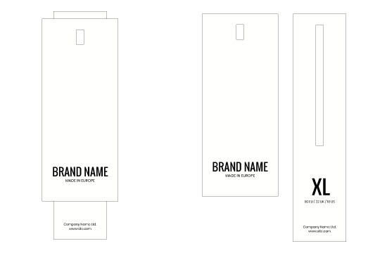 Hang tag Model HT-M90