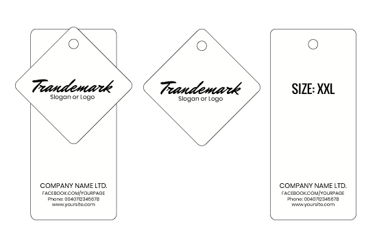 Hang tag Model HT-M94