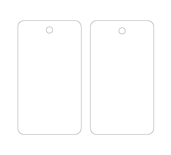 Hang tag Model HT-M99