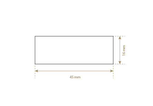 Imitatieleer etiket  Model EP-M112