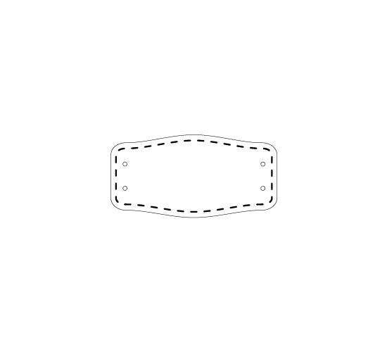 Kunstleren label  Model EP-M114