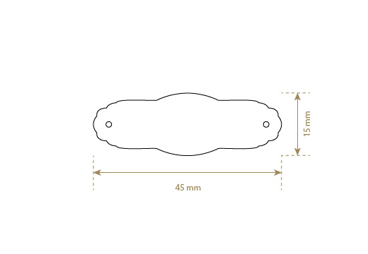 Kunstleren label  Model EP-M115