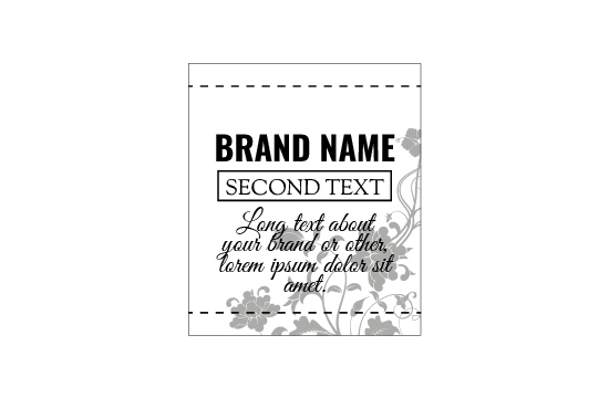 Kunstleren label  Model EP-M141