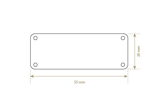 Kunstleren label Model EP-M143