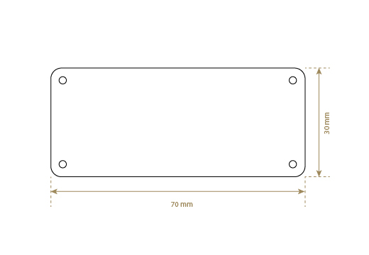 Kunstleren label Model EP-M164