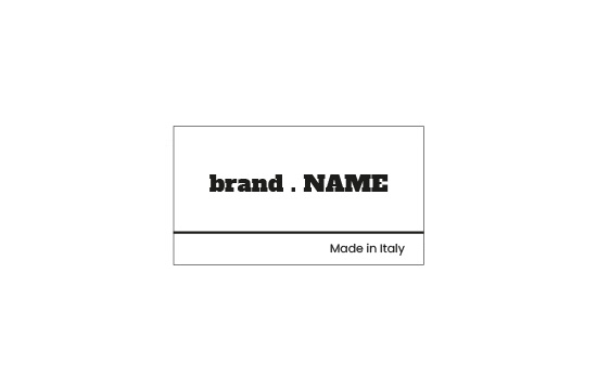 Leren label van echt leer Model EP-M22