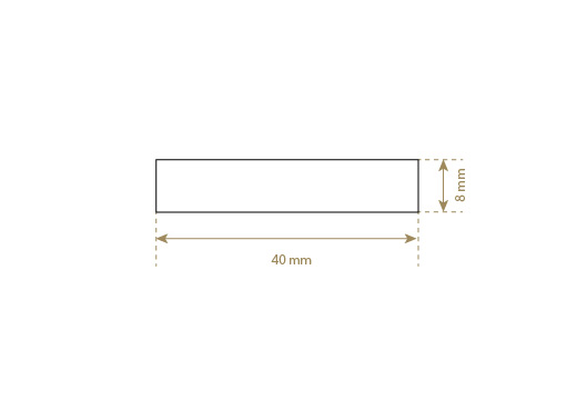 Leren label van echt leer Model EP-M25