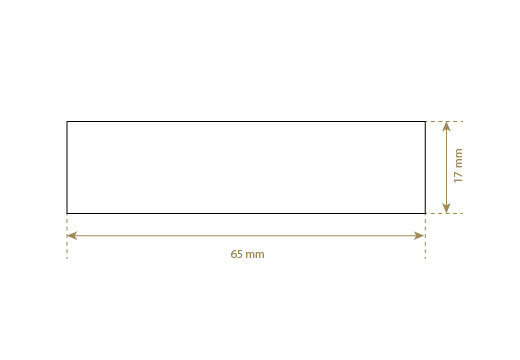 Leren label van echt leer Model EP-M35