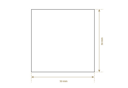 Leren label van echt leer Model EP-M37