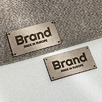 Leren label van echt leer Model EP-M44