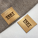 Lederen labels van echt leer - EP-M45