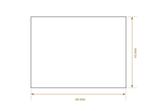 Leren label van echt leer Model EP-M48