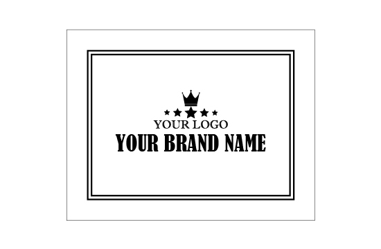 Leren label van echt leer Model EP-M49