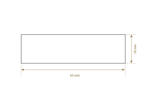 Leren label van echt leer Model EP-M55