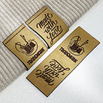 Lederen labels van echt leer - EP-M60