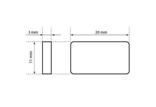 Zegel tag Model ST-M190