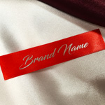 Bedrukte stoffen labels - TL-M1