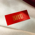 Bedrukte stoffen labels - TL-M11