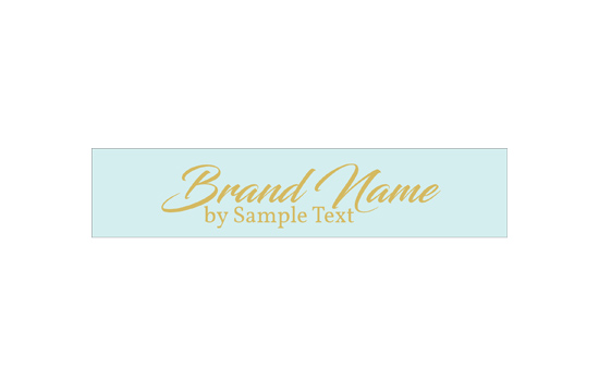 Bedrukt textiel label Fashion Style Model TL-M115