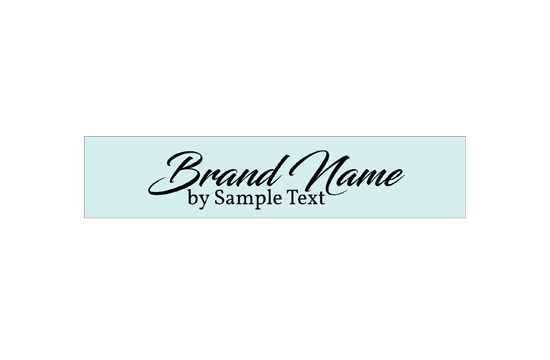 Bedrukt textiel label Fashion Style Model TL-M120
