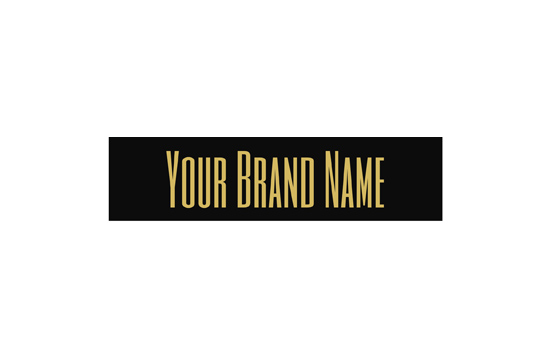 Bedrukt textiel label Standard Style Model TL-M130