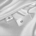 Maatlabels voor kleding Model TC-M164