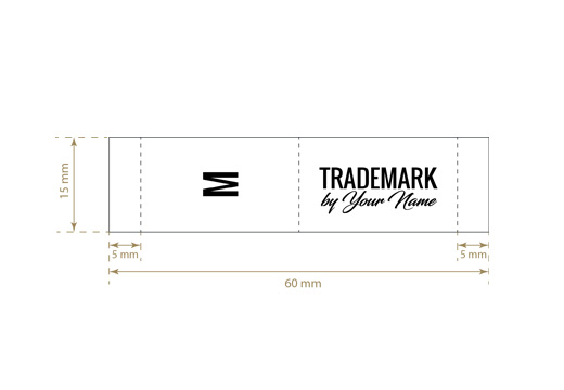 Kledingmaatlabel Usual Style Model TL-M17