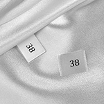 Maatlabels voor kleding Model TC-M172